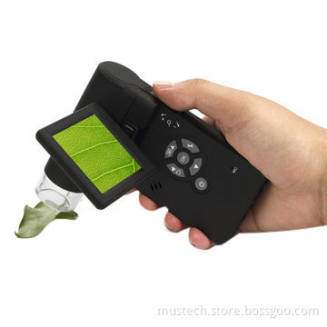 Hot Sell Handheld LCD Microscope with 250x Optical and 4x Digital Zoom